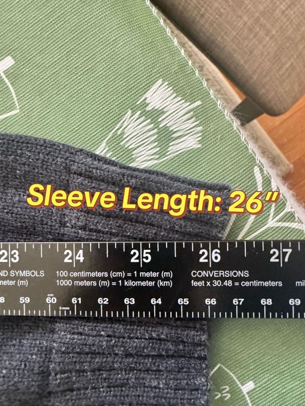 American Rag Cie Shawl Collar 100% Cotton Knit Sweater Gray Black Men’s M - Picture 9 of 11